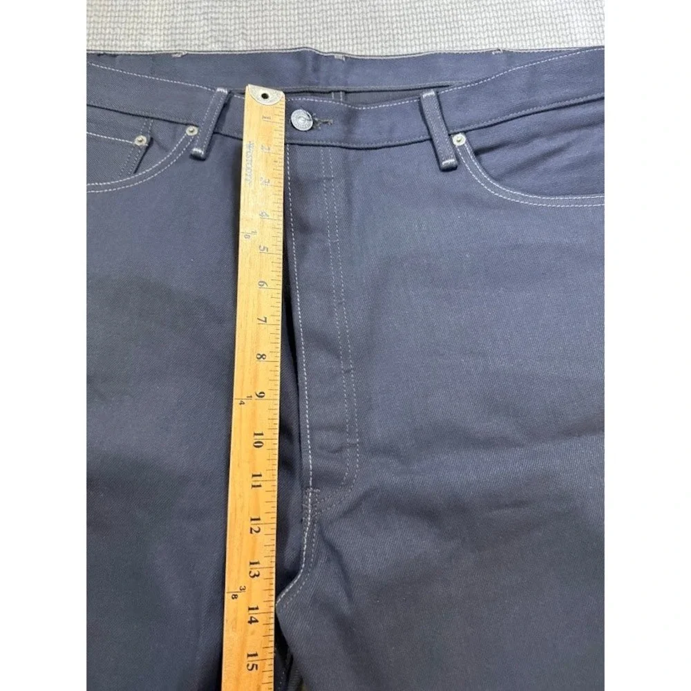 Levis 501 XX Original Fit Jeans Mens 44x32 Livid Gray  Button Fly Denim